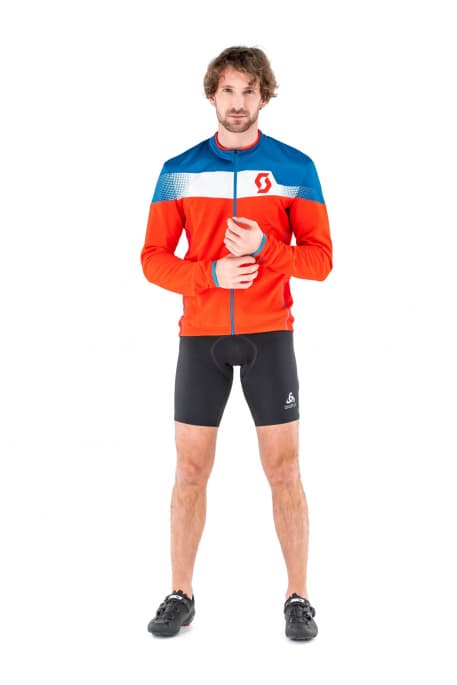 Man in bike apparel - fashion front photo